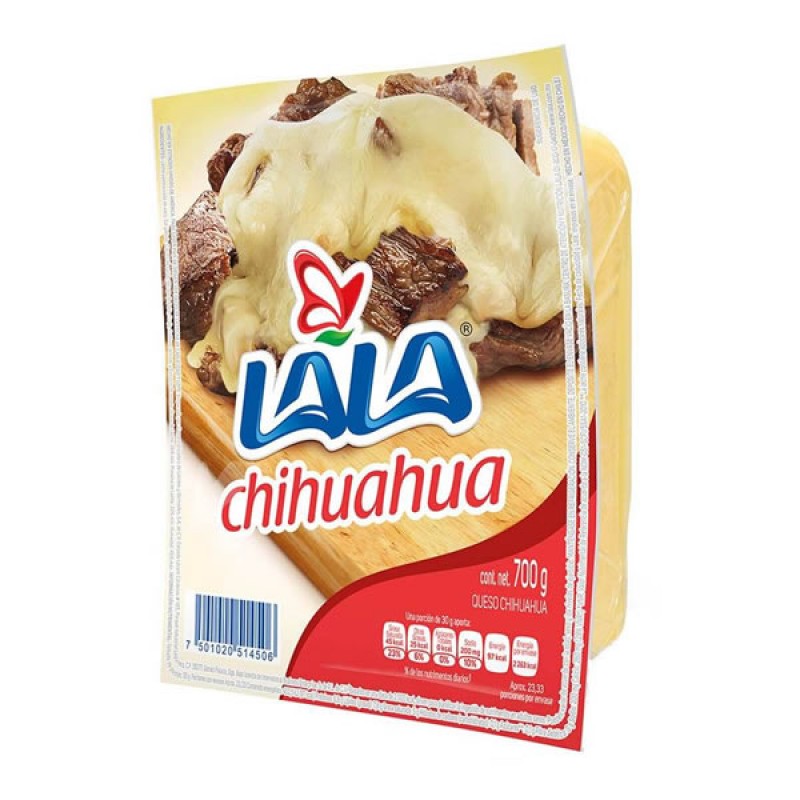 Queso Chihuahua "Lala" de 700 gr.