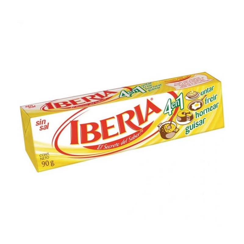 Mantequilla "Iberia" de 90 gr.